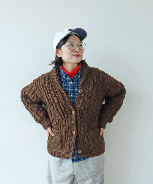 PAR ICI(パーリッシィ)の「ネルチェック 丸襟ボタンダウンシャツ(シャツ/ブラウス・レディース・ブルー/アイボリー・FREE)」の21枚目の写真