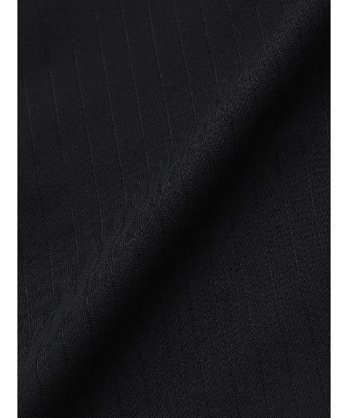 Perfect Suit FActory(パーフェクトスーツファクトリー)の「【洗える/ニット生地】アイパンツ i-Pants スラックス シャドウストライプ ブラック/ネイビー(スラックス・メンズ・ネイビー/ブラック・82/79/88/85/73/76/91)」の3枚目の写真