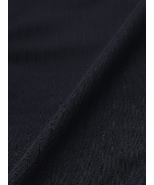 Perfect Suit FActory(パーフェクトスーツファクトリー)の「【洗える/ニット生地】アイパンツ i-Pants スラックス シャドウストライプ ブラック/ネイビー(スラックス・メンズ・ネイビー/ブラック・82/79/88/85/73/76/91)」の6枚目の写真