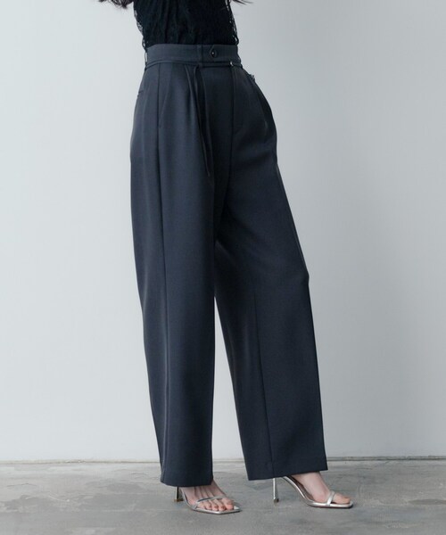 GALLEST(ギャレスト)の「【セットアップ対応】ウーステッドライクスラックス(その他パンツ・レディース・チャコールグレー/グレー・40/38/36)」の8枚目の写真