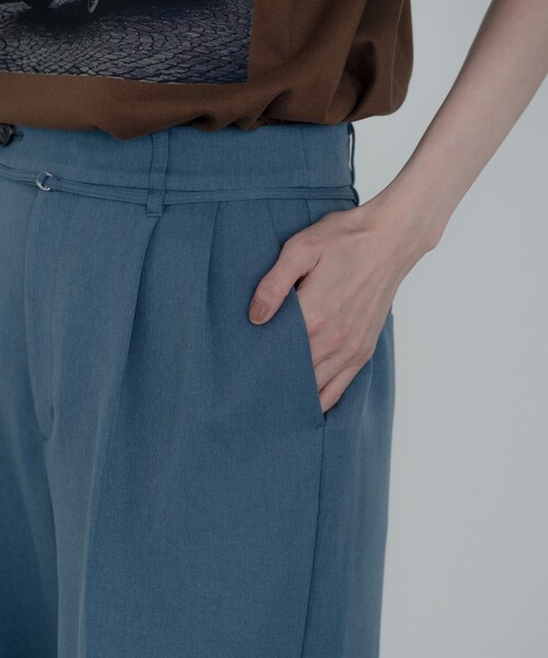 GALLEST(ギャレスト)の「【セットアップ対応】ウーステッドライクスラックス(その他パンツ・レディース・チャコールグレー/グレー・40/38/36)」の18枚目の写真