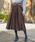 DRESSTERIOR�i�h���X�e���A�j�́u�y�􂦂�/�X�g���b�`��/�I���I�t�z���v�����g�v���[�c�X�J�[�g�i�X�J�[�g�j�v�b�u���E���n