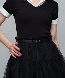 バックルスライドベルト スライド調整 細ベルト