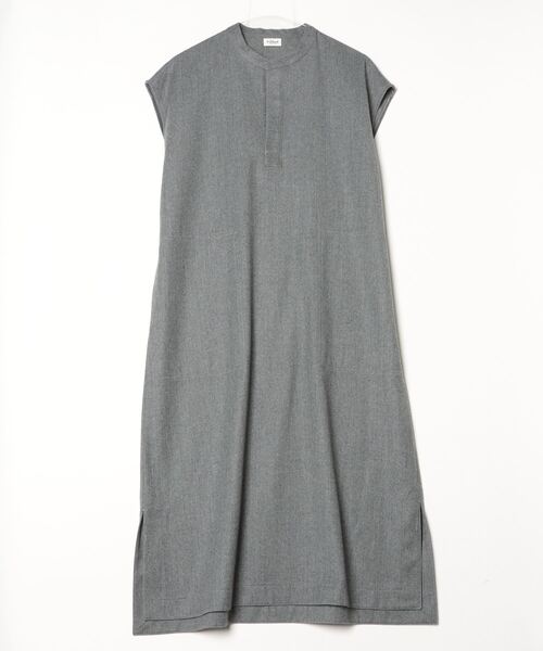 LE GLAZIK（ルグラジック）の「LE GLAZIK/ル グラジック　オーバーシャツドレス　OVER SHIRT DRES　LG-G0041 FIW（ワンピース・レディース・ダークネイビー/トップグレー・36）」の9枚目の写真