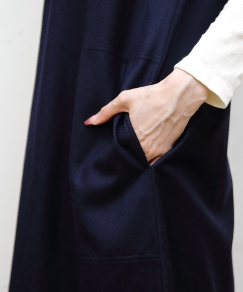 LE GLAZIK（ルグラジック）の「LE GLAZIK/ル グラジック　オーバーシャツドレス　OVER SHIRT DRES　LG-G0041 FIW（ワンピース・レディース・ダークネイビー/トップグレー・36）」の15枚目の写真