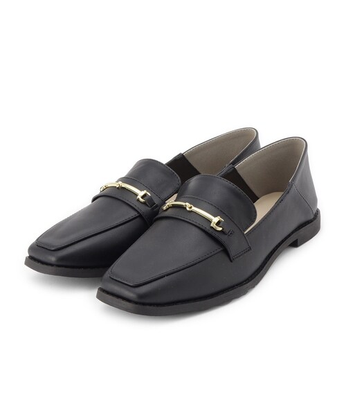 SHOO・LA・RUE(シューラルー)の「バブーシュローファー(その他シューズ・レディース・ブラック/ベージュ・35/25/50/45)」の2枚目の写真