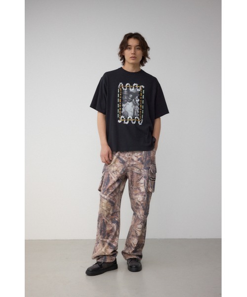 AZUL by moussy(アズールバイマウジー)の「De La Soul ビンテージラップ半袖TEE(Tシャツ/カットソー・メンズ・グレー/ブラック・FREE)」の5枚目の写真