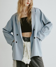 Aunt Marie's（アントマリーズ）の「バックスリットダブルボタンテーラードジャケット（テーラードジャケット）」