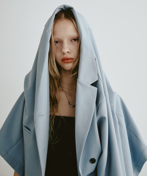 Aunt Marie's（アントマリーズ）の「バックスリットダブルボタンテーラードジャケット（テーラードジャケット・レディース・ブラウン/グレー/ブラック・FREE）」の13枚目の写真