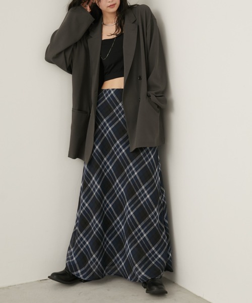 Aunt Marie's（アントマリーズ）の「バックスリットダブルボタンテーラードジャケット（テーラードジャケット・レディース・ブラウン/グレー/ブラック・FREE）」の19枚目の写真