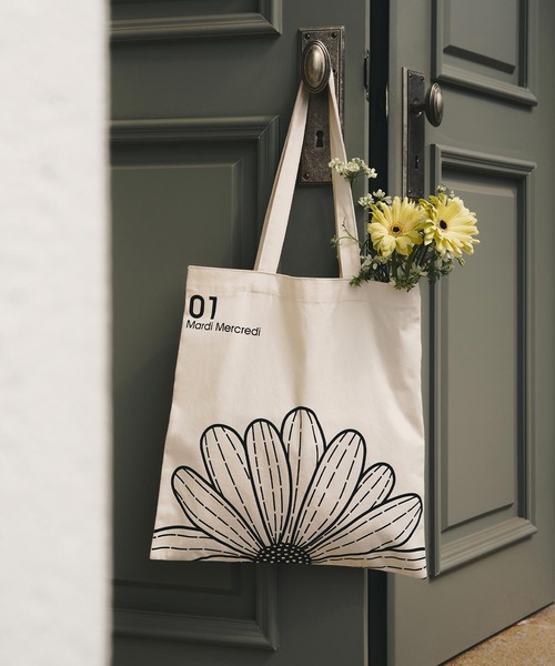 エコバッグ・サブバッグ MARI 約22×18×13cm】洗えるミニエコバッグ （レディース）（MARY QUANT