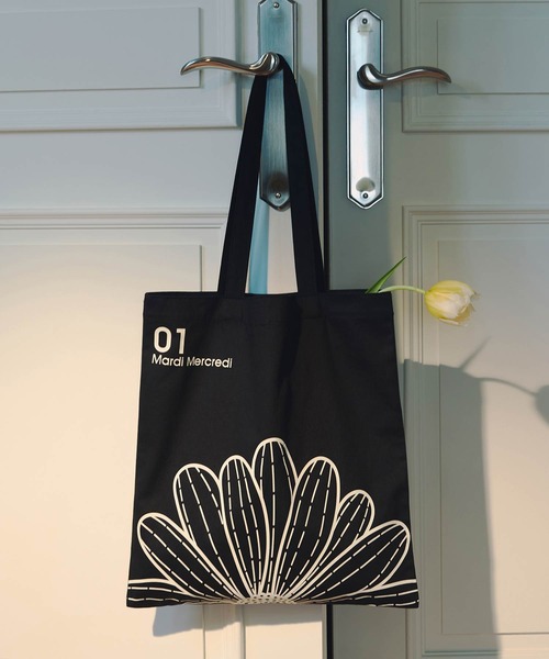 CANVAS BAG FLOWER（エコバッグ/サブバッグ）｜Mardi Mercredi
