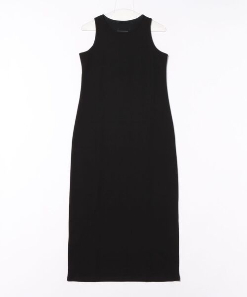 styiro(スタイロ)の「半袖・ノースリーブ無地ワンピース(ワンピース・レディース・ブラック系2/ベージュ/ベージュ系2/ブラック・FREE/L)」の3枚目の写真
