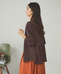 a.v.v（アーヴェヴェ）の「バックフレアシアーパーカー（パーカー）」