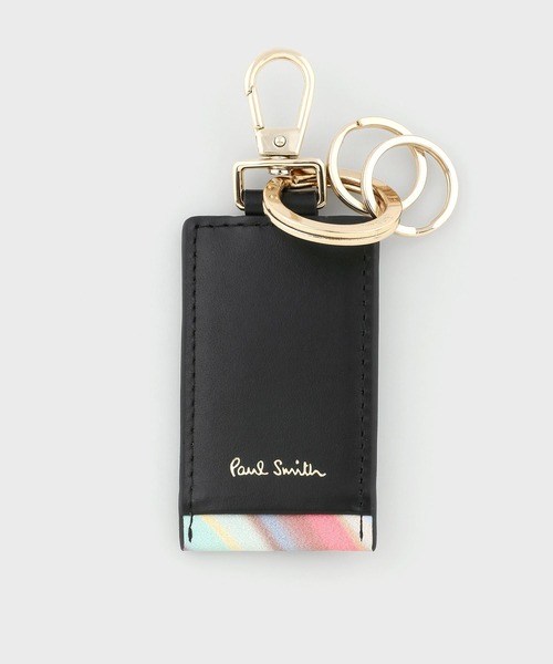 Paul Smith（ポールスミス）の「スプレースワールトリム キーホルダー /　555410 W730（キーホルダー・レディース・サックスブルー/アイボリー/ブラック/コーラル・FREE）」の3枚目の写真