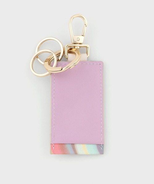 Paul Smith（ポールスミス）の「スプレースワールトリム キーホルダー /　555410 W730（キーホルダー・レディース・サックスブルー/アイボリー/ブラック/コーラル・FREE）」の5枚目の写真