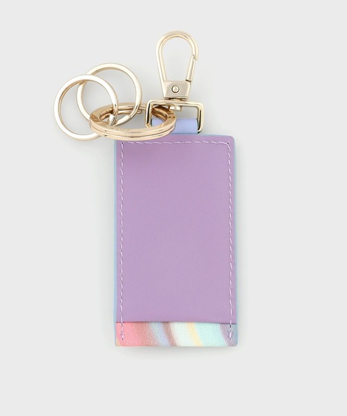 Paul Smith（ポールスミス）の「スプレースワールトリム キーホルダー /　555410 W730（キーホルダー・レディース・サックスブルー/アイボリー/ブラック/コーラル・FREE）」の7枚目の写真