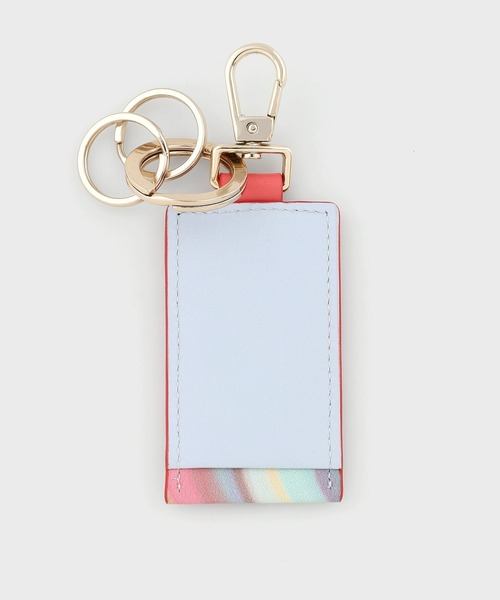 Paul Smith（ポールスミス）の「スプレースワールトリム キーホルダー /　555410 W730（キーホルダー・レディース・サックスブルー/アイボリー/ブラック/コーラル・FREE）」の8枚目の写真