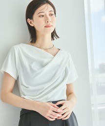 LAKOLE | テレコドレープデザインT / 588949(Tシャツ/カットソー)