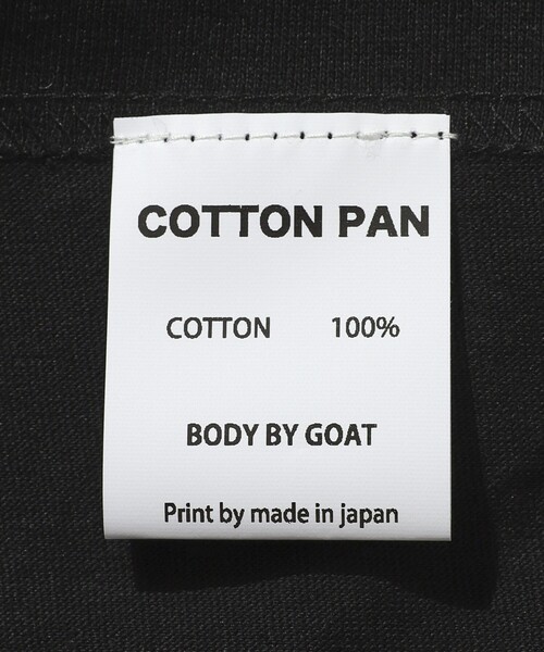 cotton pan（コットンパン）の「COTTON PAN/コットンパン キャスパー フロントプリントTシャツ / CP25SS-FH004（Tシャツ/カットソー・メンズ・ブラック/ホワイト・M/L）」の21枚目の写真
