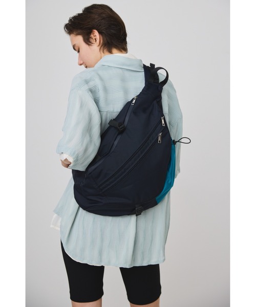 撥水マルチアウトポケットムーンボディバッグ / ワンショルダーボディ