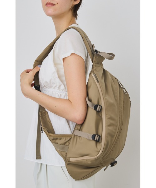 un/ neu (アン ノイ) 撥水マルチアウトポケットムーンボディバッグ 撥水マルチアウトポケットムーンボディバッグ / ワンショルダーボディ