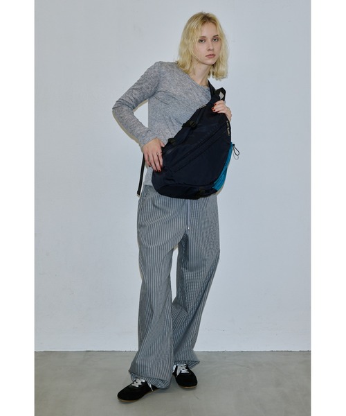 撥水マルチアウトポケットムーンボディバッグ / ワンショルダー