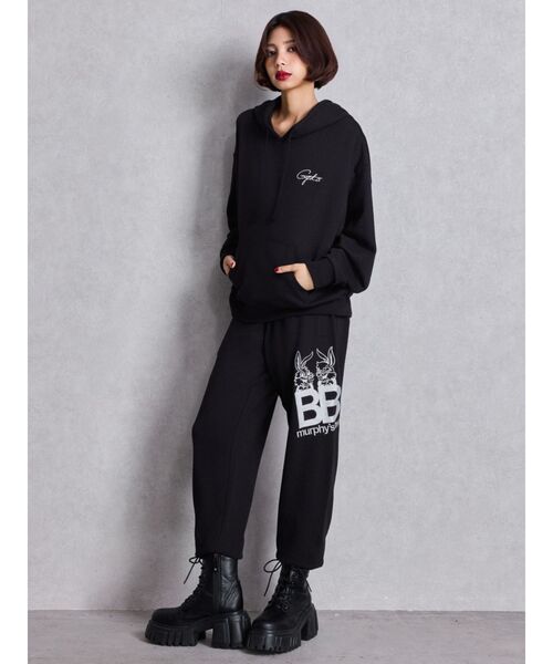 GYDA(ジェイダ)の「【WEB限定】Murphy’s BUNNYスウェットパーカー(パーカー・レディース・オフホワイト/ネイビー/ブラック・FREE)」の19枚目の写真