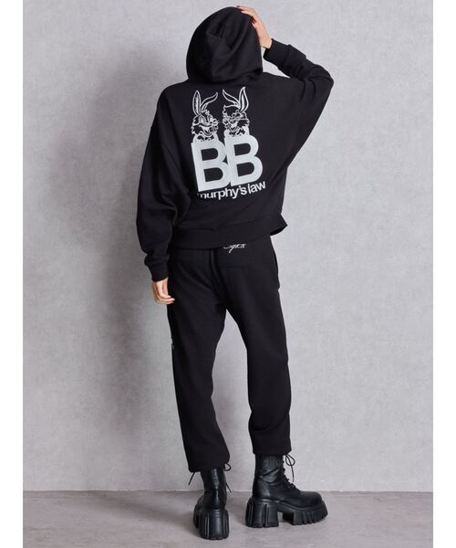 GYDA(ジェイダ)の「【WEB限定】Murphy’s BUNNYスウェットパーカー(パーカー・レディース・オフホワイト/ネイビー/ブラック・FREE)」の18枚目の写真