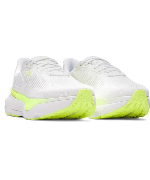 UNDER ARMOUR（アンダーアーマー）の「UAインフィニットプロ2（ランニング/レディース）（スニーカー・レディース・ホワイト×ネイビー・25.5cm/25.0cm/24.0cm/24.5cm/26.0cm/23.5cm）」の4枚目の写真