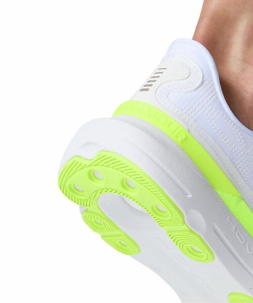 UNDER ARMOUR（アンダーアーマー）の「UAインフィニットプロ2（ランニング/レディース）（スニーカー・レディース・ホワイト×ネイビー・25.5cm/25.0cm/24.0cm/24.5cm/26.0cm/23.5cm）」の9枚目の写真