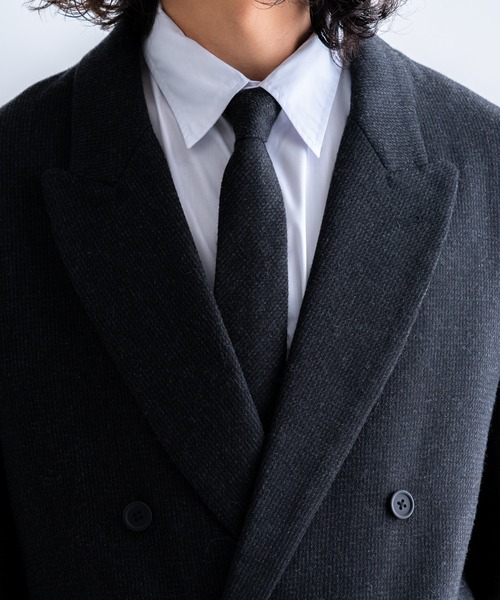 SINSS（シンス）の「Tweed double tailored jacket / ツイードダブル