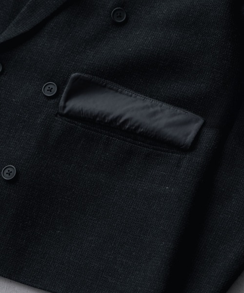 Tweed double tailored jacket / ツイードダブルテーラードジャケット