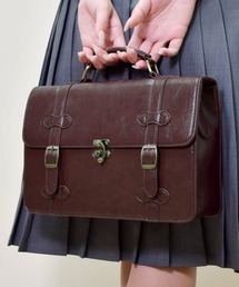 F i.n.t | 【500mlペットボトル収納可】ミニサッチェルショルダーバッグ(ショルダーバッグ)