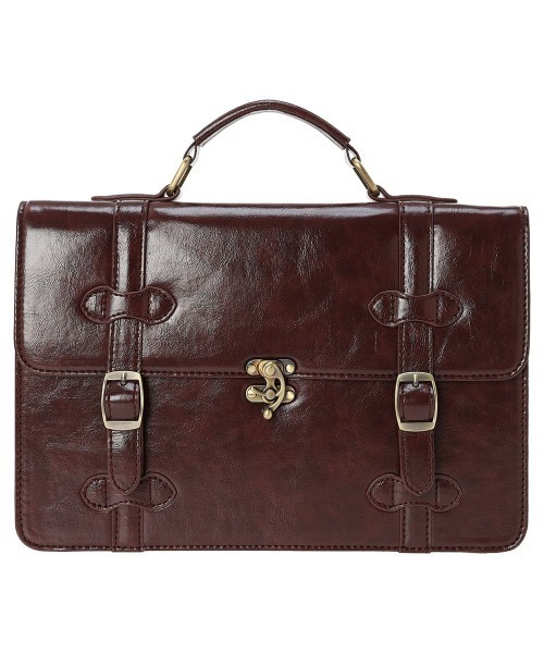 F i.n.t（フィント）の「【500mlペットボトル収納可】ミニサッチェルショルダーバッグ/fint フィント（ショルダーバッグ・レディース・ブルーグリーン/レッド/ブラウン・FREE）」の4枚目の写真