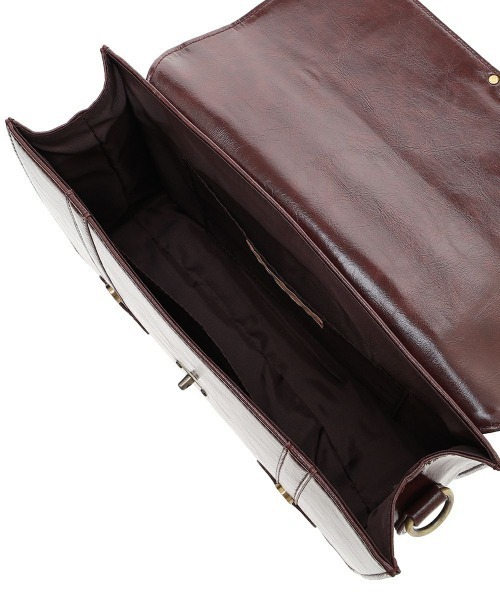 F i.n.t（フィント）の「【500mlペットボトル収納可】ミニサッチェルショルダーバッグ/fint フィント（ショルダーバッグ・レディース・ブルーグリーン/レッド/ブラウン・FREE）」の22枚目の写真