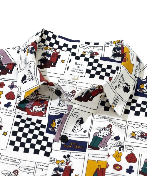 Revo.（レボ）の「Revo./レヴォ　アメコミパターン LSシャツ（シャツ/ブラウス・メンズ・その他1/その他2・LARGE/MEDIUM）」の3枚目の写真