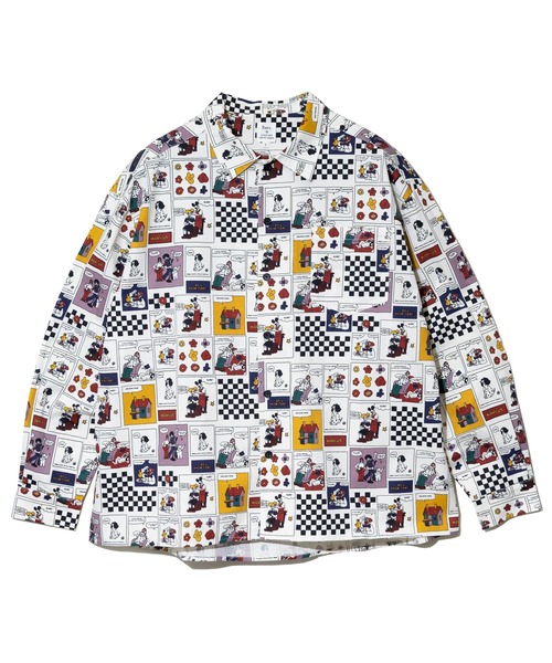 Revo.（レボ）の「Revo./レヴォ　アメコミパターン LSシャツ（シャツ/ブラウス・メンズ・その他1/その他2・LARGE/MEDIUM）」の9枚目の写真