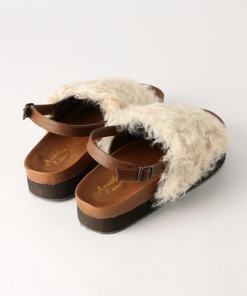 Another Edition（アナザーエディション）の「ファーサンダル/AE FUR SNDL◆（サンダル・レディース・グレー/ナチュラル・MEDIUM/SMALL/LARGE）」の5枚目の写真