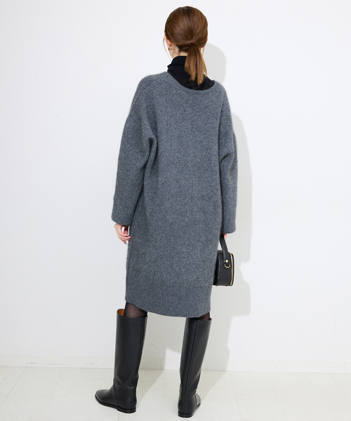 追加》ウォッシャブルファーリーミニワンピース（ワンピース）｜SLOBE