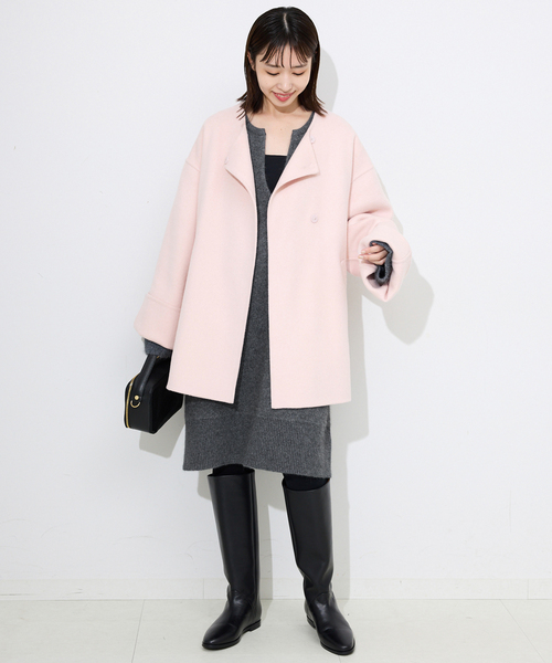 追加》ウォッシャブルファーリーミニワンピース（ワンピース）｜SLOBE