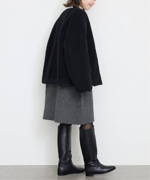 追加》ウォッシャブルファーリーミニワンピース（ワンピース）｜SLOBE