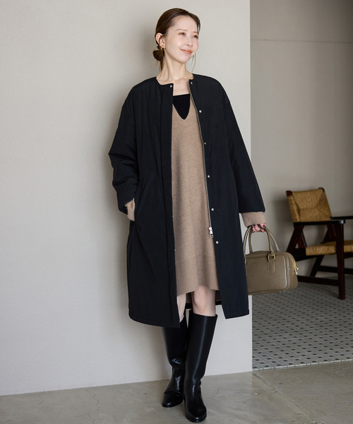 追加》ウォッシャブルファーリーミニワンピース（ワンピース）｜SLOBE