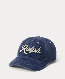 The Ralph ロゴ コーデュロイ ボール キャップ（キャップ