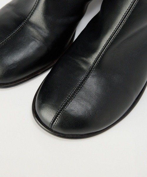 Mazell（マゼル）の「Mazell / ラウンドトゥヒールブーツ（ブーツ・レディース・ブラック/キャメル・S/LL/L/M）」の13枚目の写真