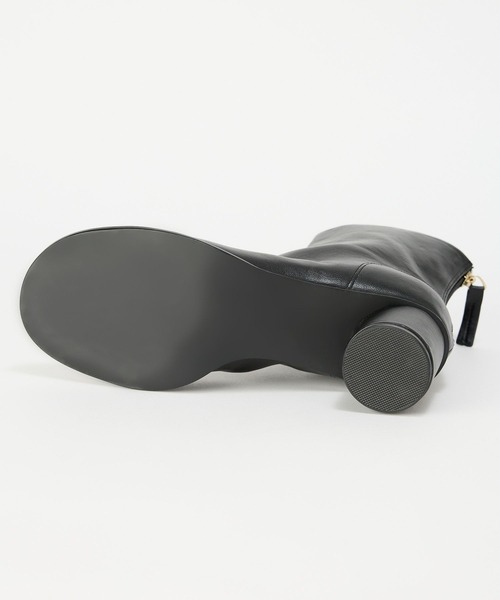 Mazell（マゼル）の「Mazell / ラウンドトゥヒールブーツ（ブーツ・レディース・ブラック/キャメル・S/LL/L/M）」の8枚目の写真