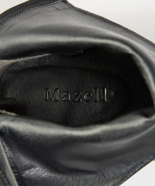 Mazell（マゼル）の「Mazell / ラウンドトゥヒールブーツ（ブーツ・レディース・ブラック/キャメル・S/LL/L/M）」の5枚目の写真