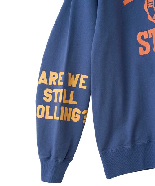 新品・未使用【ヒステリックグラマー】スウェット/ネイビー HYSTERIC GLAMOUR（ヒステリックグラマー）の「LUCIFER STUDIO