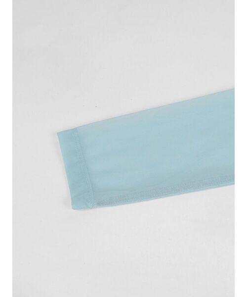 :ETHROF(イーサオブ)の「SHEER DOCKING RIB TOPS(Tシャツ/カットソー・レディース・オフホワイト/ブラック/ピンク系その他2/ブルー・FREE)」の19枚目の写真