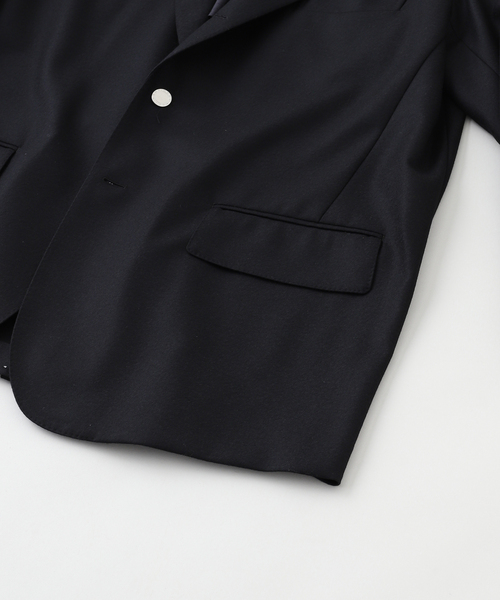 EDIFICE（エディフィス）の「COUTURE D’ADAM (クチュール ド アダム) Big Blazer ジャケット(フランネル)（テーラードジャケット・メンズ・ブラック・40/42）」の5枚目の写真